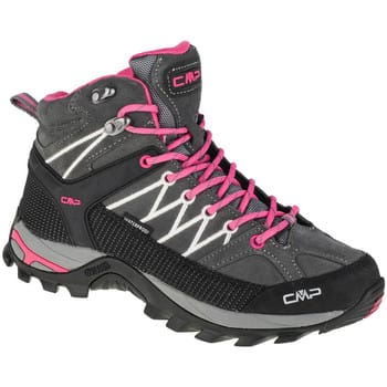 Cmp Wandelschoenen Rigel Mid Dames Suède Grijs/roze Maat 36