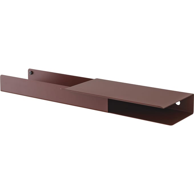 Muuto Folded Shelves Platform - deep red