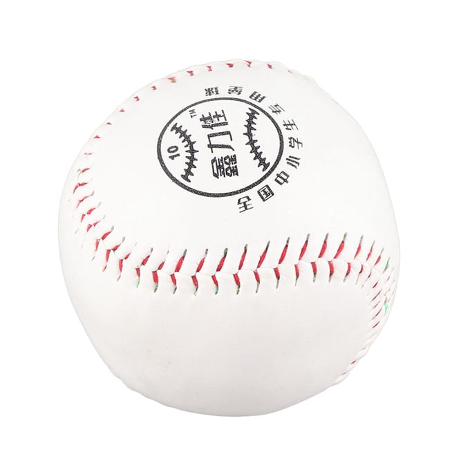Zachte Vulling Oefen Training PVC Hand Naaien Softball black