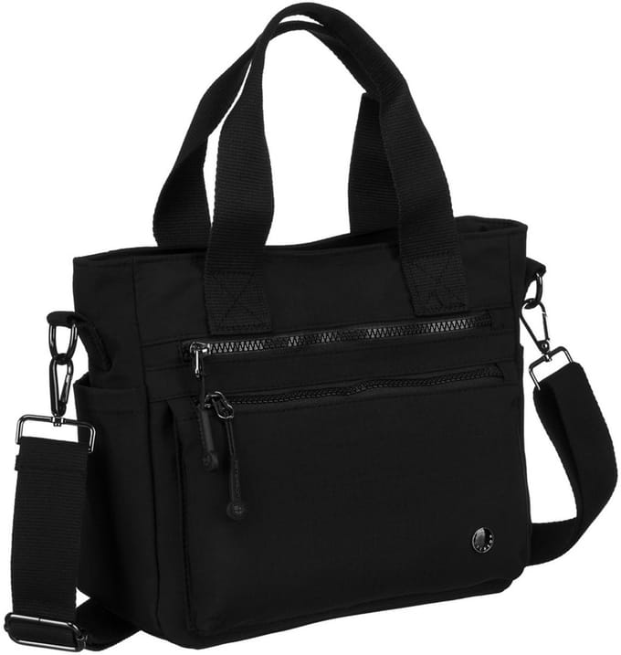 Peterson - Dames Shopper - Polyester - Zwart - Met Uchwyt en Riem
