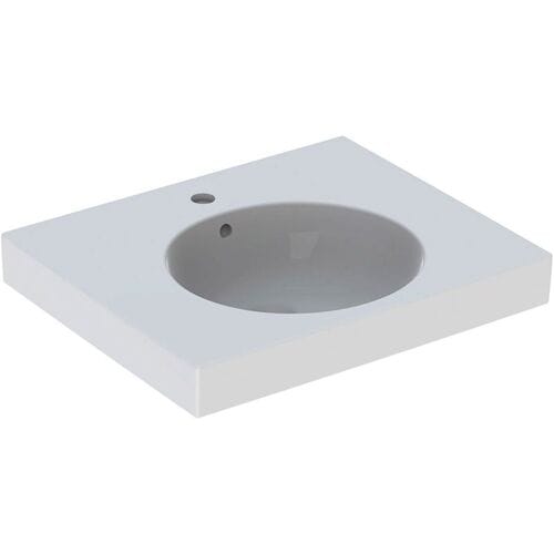 Geberit Preciosa II washbasin 60 x 50 cm with tap hole and overflow 123260000