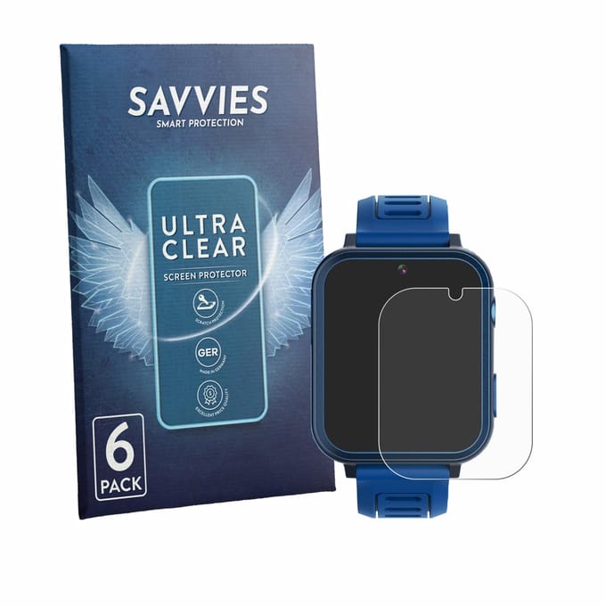 Savvies - Screenprotector voor Phyulls S16 - Folie Beschermfolie transparant 6 Stuks