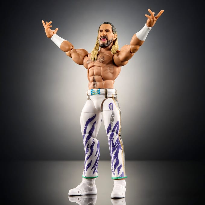 WWE Elite Series 117 Seth Rollins Action Figure (6 )