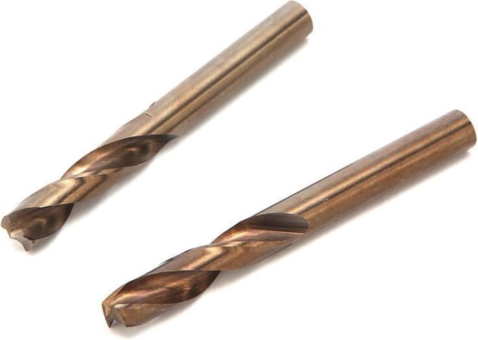 2 Stuks 8 x 80 mm HSS - 5% Cobalt Puntlasboor