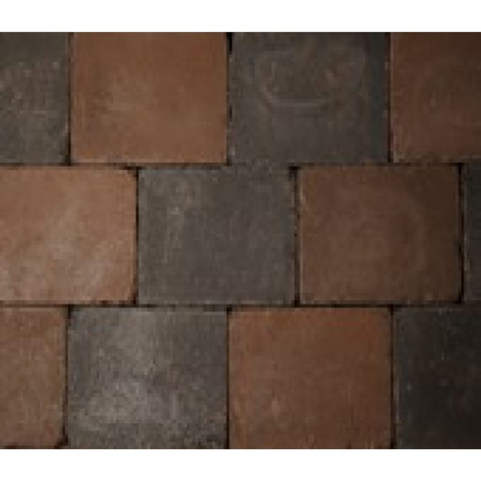 Abbeystones trommelstenen bruinzwart sierbestrating