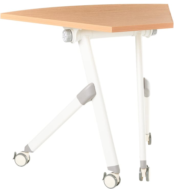 BENDI - Bureau inklapbaar - Bruin - 90 x 64 cm - MFC