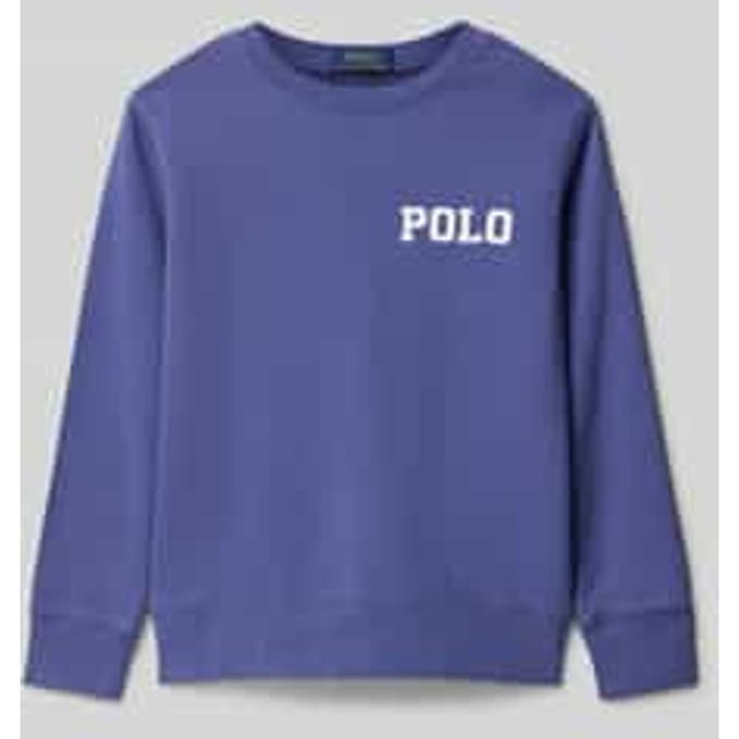 Sweatshirt met labelstitching