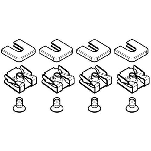 Hansgrohe mounting parts for jet disc Raindance overhead shower 26x26 cm 92804000