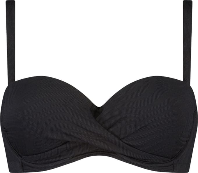 Beachlife Black Swirl Dames Bikinitopje - Maat E40