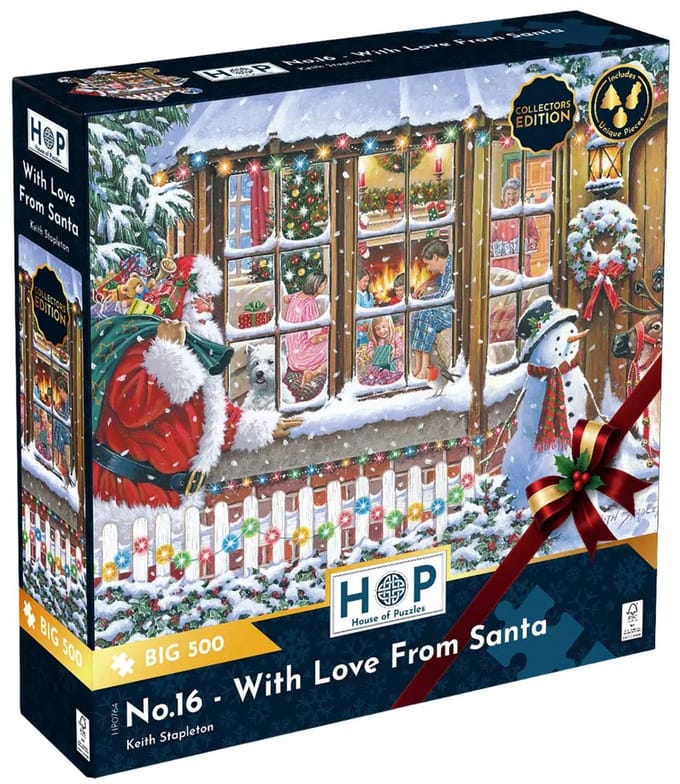 No.16 - With Love From Santa Puzzel 500 XL Stukjes
