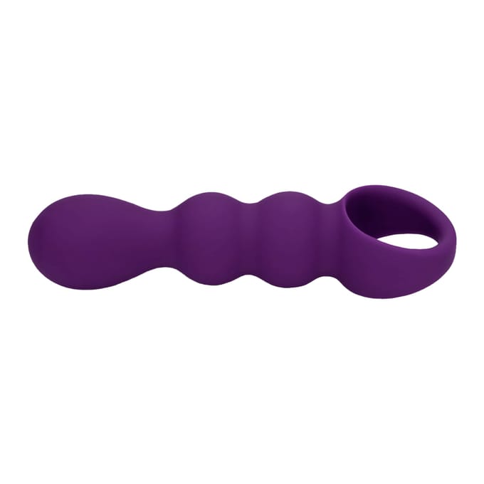 Druppelvormige anale vibrator - Paars