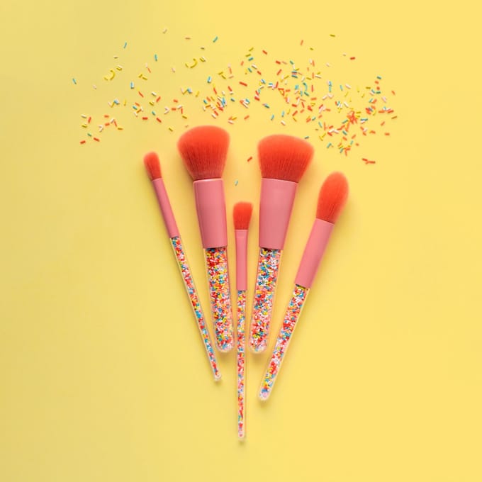 Oh Flossy Accessories - Brush Set Sprinkle