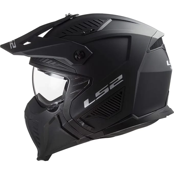 LS2 OF606 Drifter Solid Matt Black 06 Multi Helm - Helm