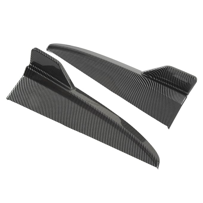 1 Paar Achterbumper Lip Diffuser Staart Zijsplitter Vervanging voor C?Klasse W205 C43 AMG?Lijn gray