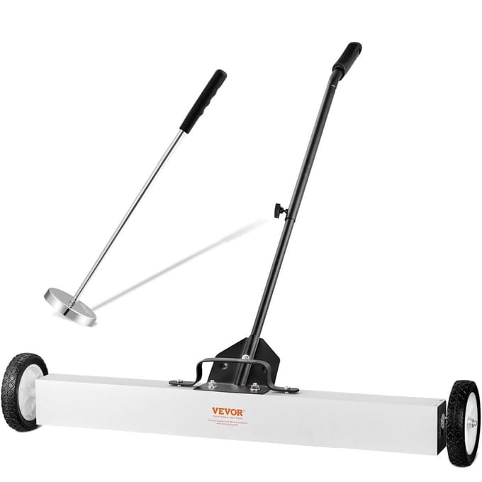 36-Inch Magnetische Veegmachine met Wielen Uitschuifbare Magnetische Opraper
