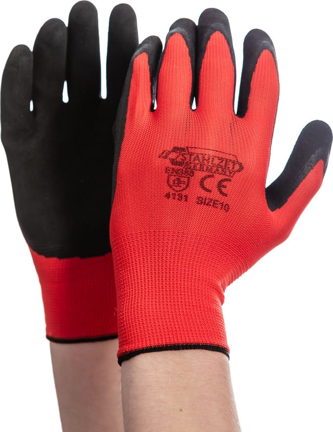 Stahlzet Werkhandschoenen XL - Rood