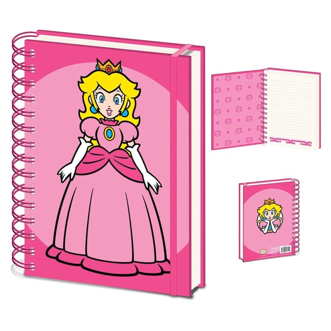 Princess Peach Notitieboekje A5