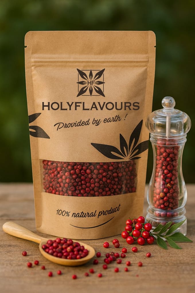 Roze Peper Brazillië - 100 gram - Holyflavours