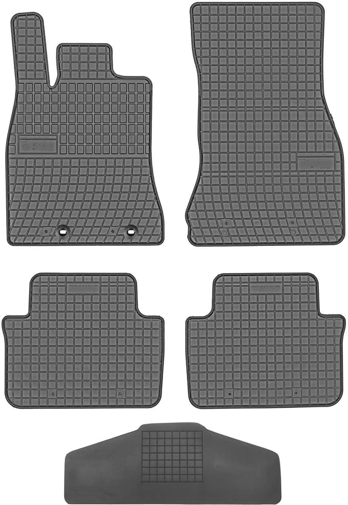 Frogum ET410404 - Jaguar XF I - Rubber Matset - Zwart - 2007-2015