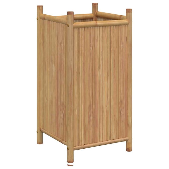 vidaXL - Plantenbak - 40x40x80 - cm - bamboe