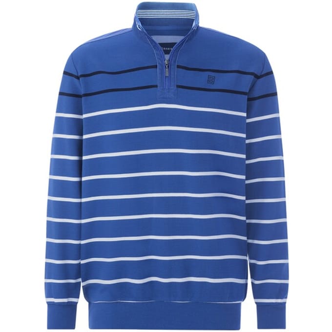 Babista herren Sweatshirt - 72/74 - koningsblauw - Plus Size