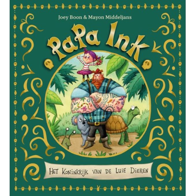 Papa Ink - Het Koninkrijk Van De Luie Dieren - Joey Boon