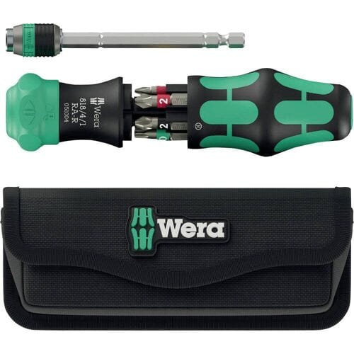 Wera Kraftform Kompakt 20 RA-R mit Tasche Universeel Bitschroevendraaier met ratel