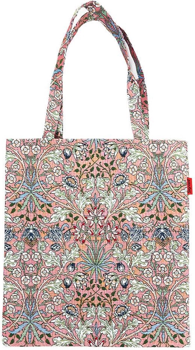 Boodschappentas - Flat bag - Hyacint - William Morris