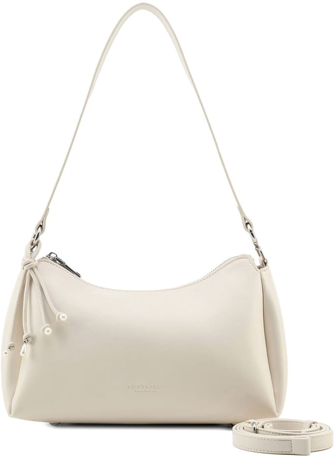 SEIDENFELT MANUFAKTUR schoudertas Sandve Shoulderbag Cream crème