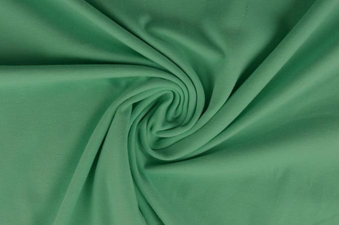 Katoen tricot stof - Mintgroen - 10 meter