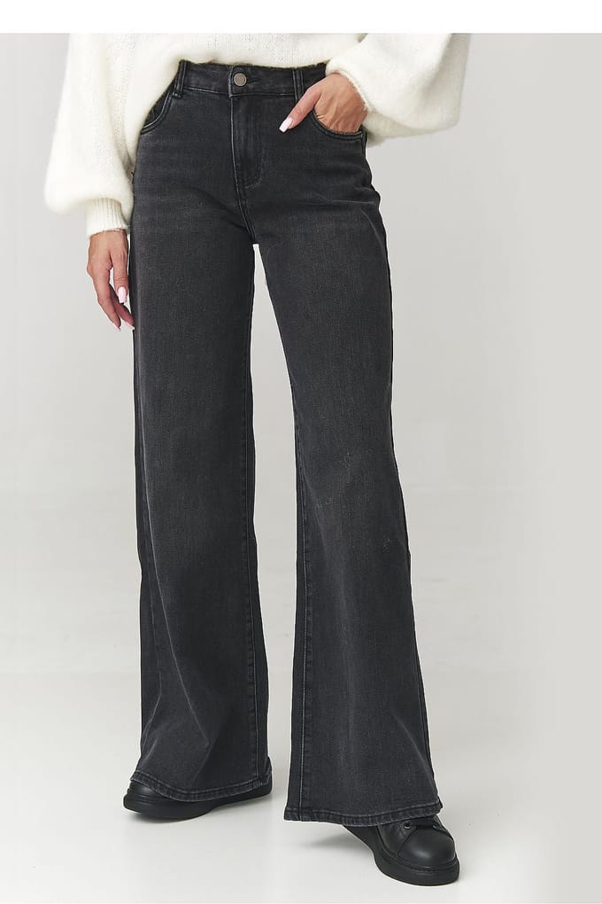 Urban Wide Denim - Schwarz / 40