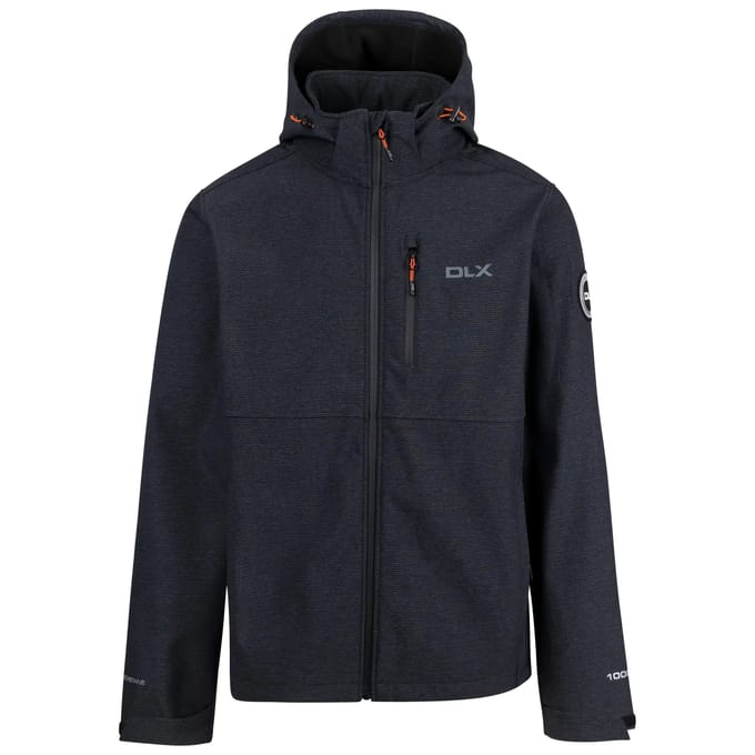 Dlx Justin Softshelljack Blauw S Man