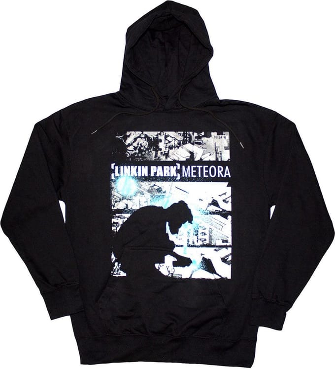 Linkin Park - Meteora Drip Collage Hoodie/trui - M - Zwart
