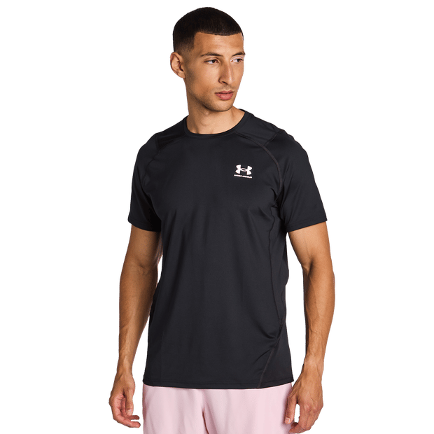 Under Armour Essentials T-shirts Heren - Zwart - Maat XS