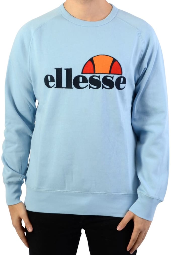 Heritage EH H-sweater met ronde hals, effen