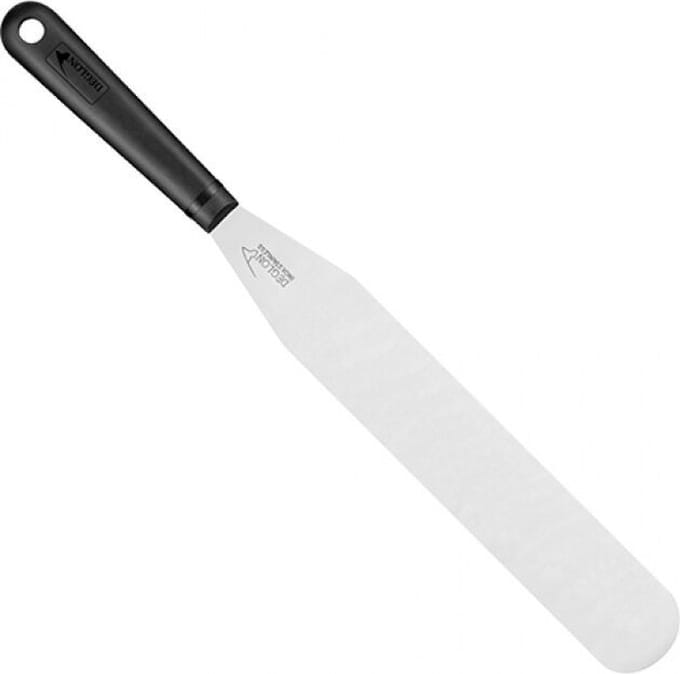 Déglon Rechte spatel – flexibel en duurzaam – 25 cm – zwart