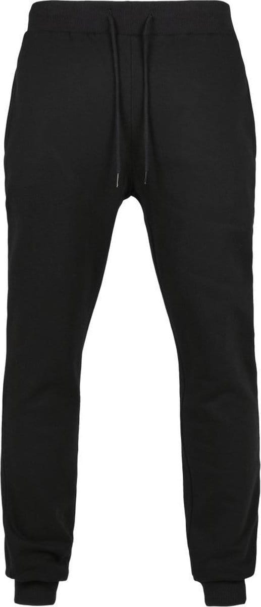 Urban Classics - Organic Basic Heren joggingbroek - Kids 122 - Zwart
