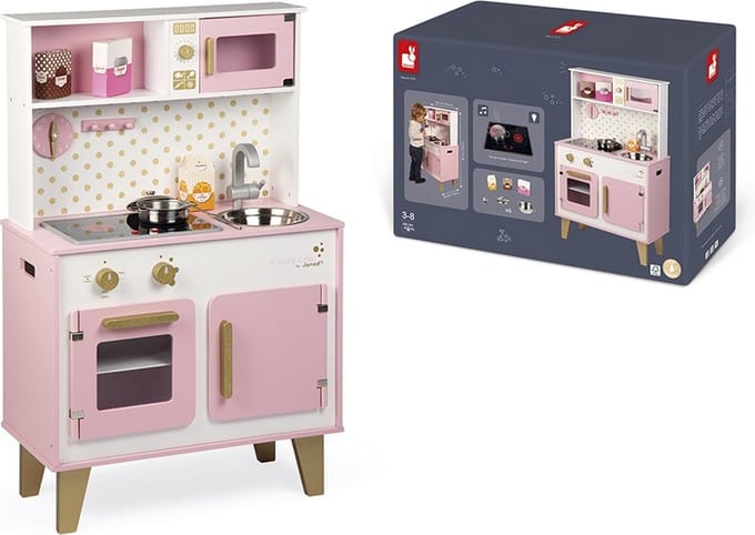 Janod - Candy Chic - Grote speelkeuken met licht en geluid