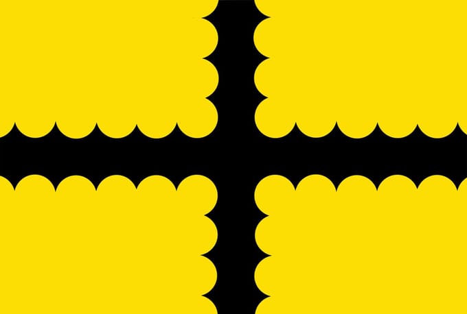 Vlag Thimister-Clermont 100x150cm