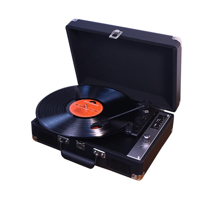 MZL-P01 Platenspeler Vinylplaten LP Draaitafel Compatibel met 7/10/12-inch Vinylplaten EU