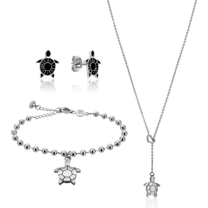 Ketting, armband en oorbellen set Amelia Parker Wisdom