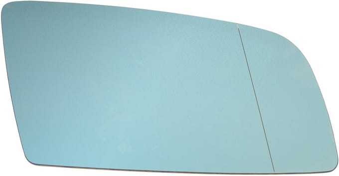 MODECAR - BMW E60/E61 serie 5 - Verwarmde Spiegelinzet - Asferisch Blauw - Rechterkant