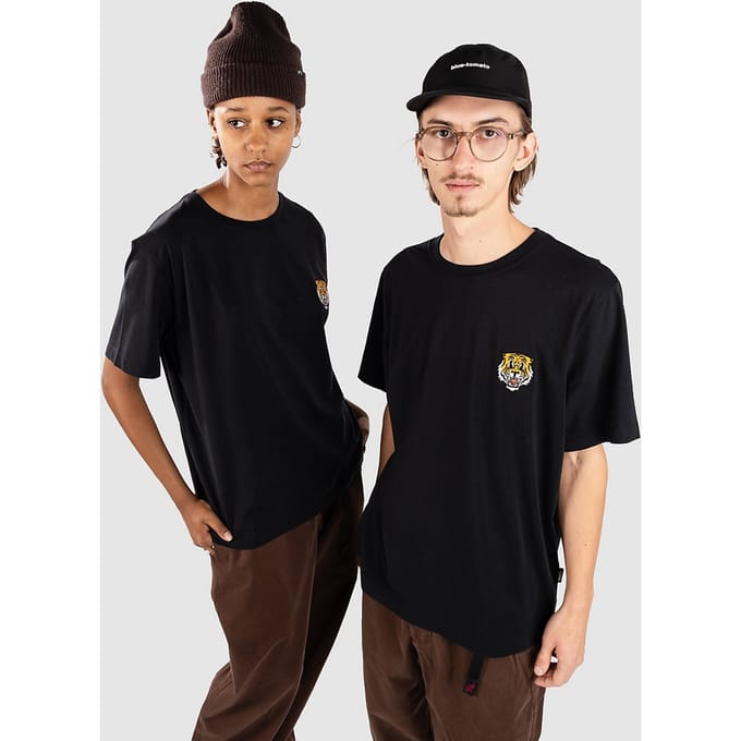 The Dudes Solo Tiger T-Shirt zwart