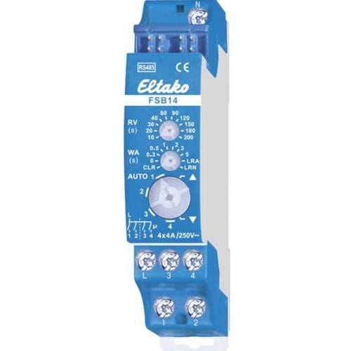 Eltako FSB14 Jaloezieactor RS485 DIN-rails Schakelvermogen (max.) 1000 W