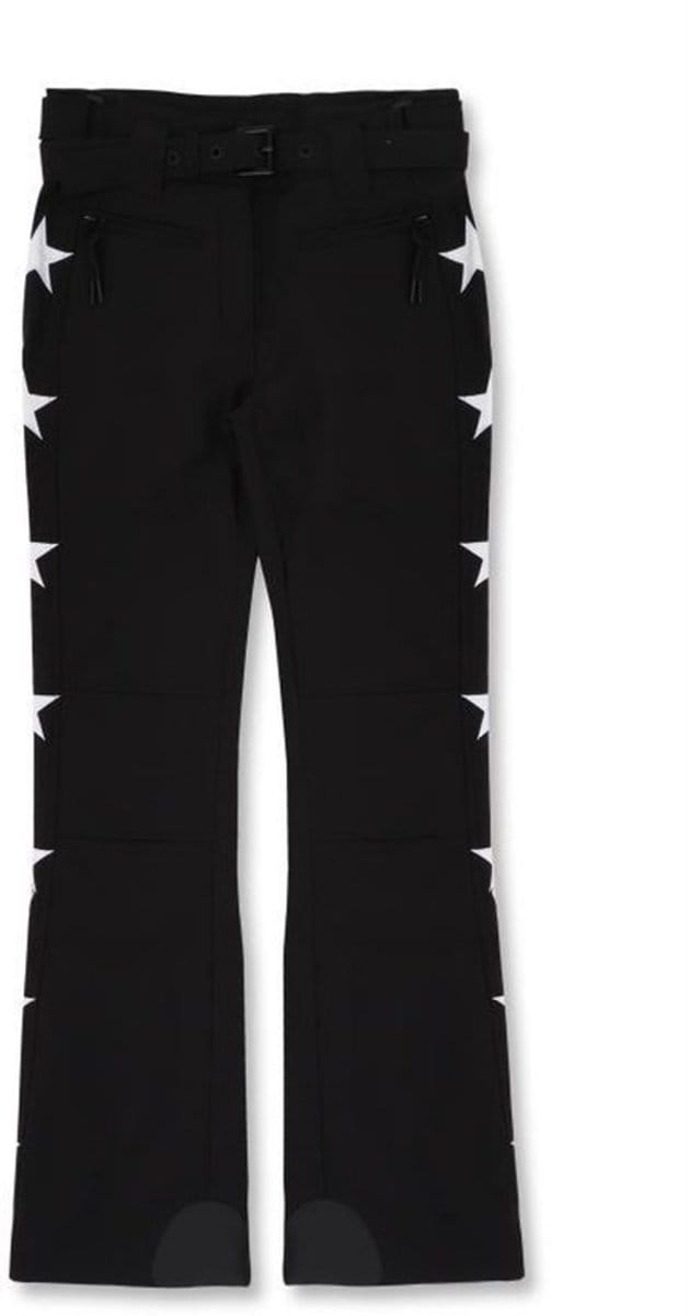 Aspen Star Skibroek Dames True Black/White M