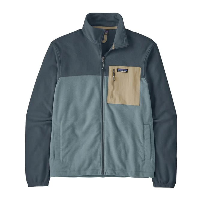Patagonia Micro D Patch Pocket Jas blauw