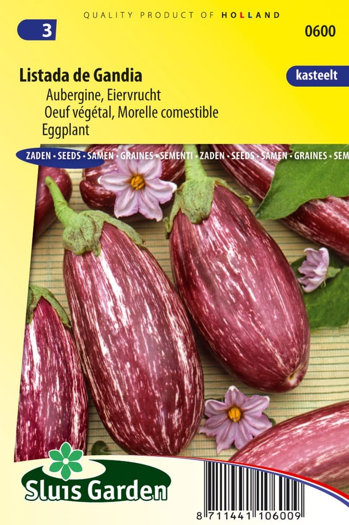 Sluis Garden - Aubergine Listada De Gandia