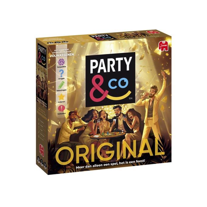 Jumbo - Party & Co. Original - Vanaf 14 jaar - Bordspel - Partygame - Actiespel
