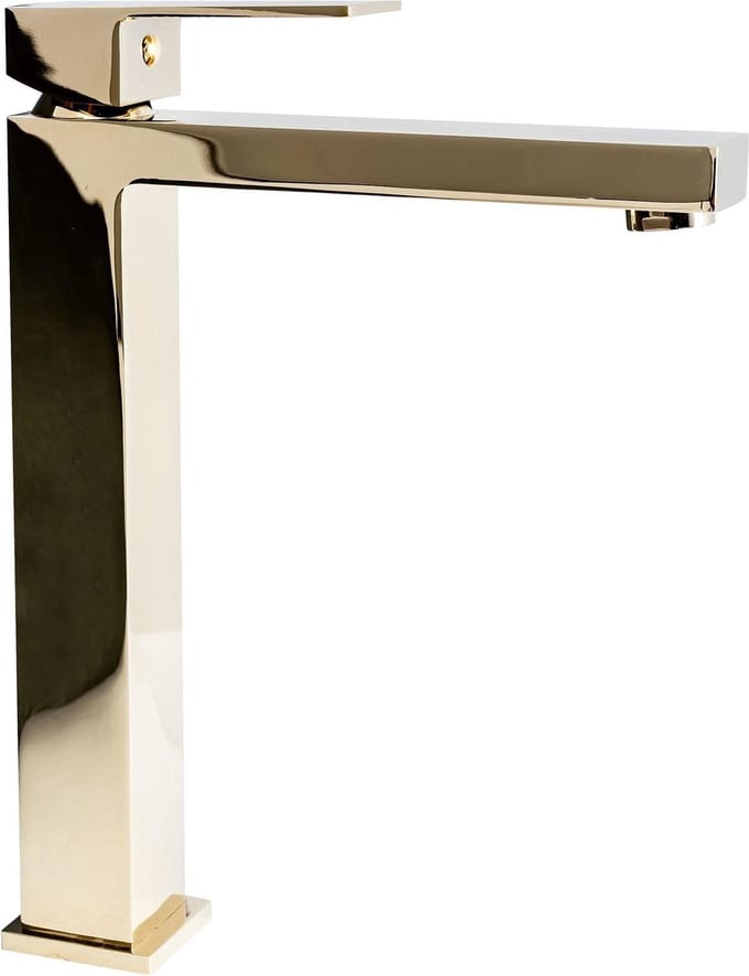 Rea Fenix Gold High - Wastafelkraan - Goud