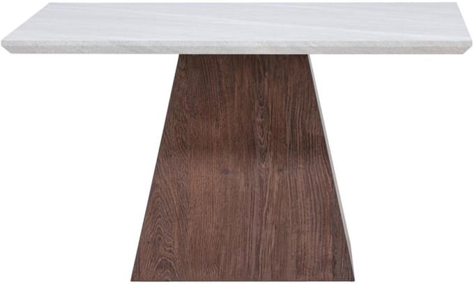 Svea - Clara vierkante salontafel - 80 x 80 cm - marmerlook